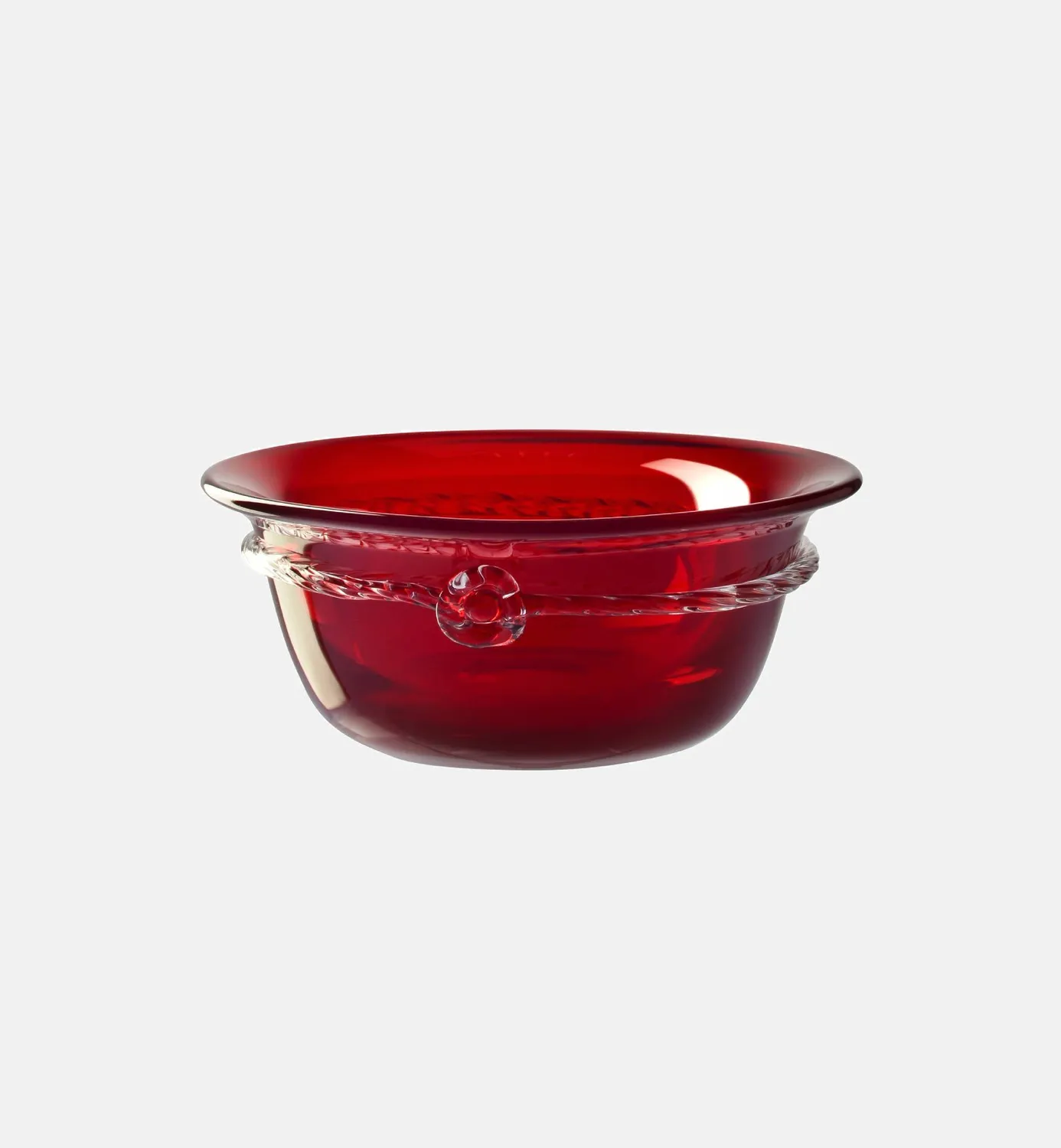 Krosno Aurelia serveringsskål 25 cm rubin