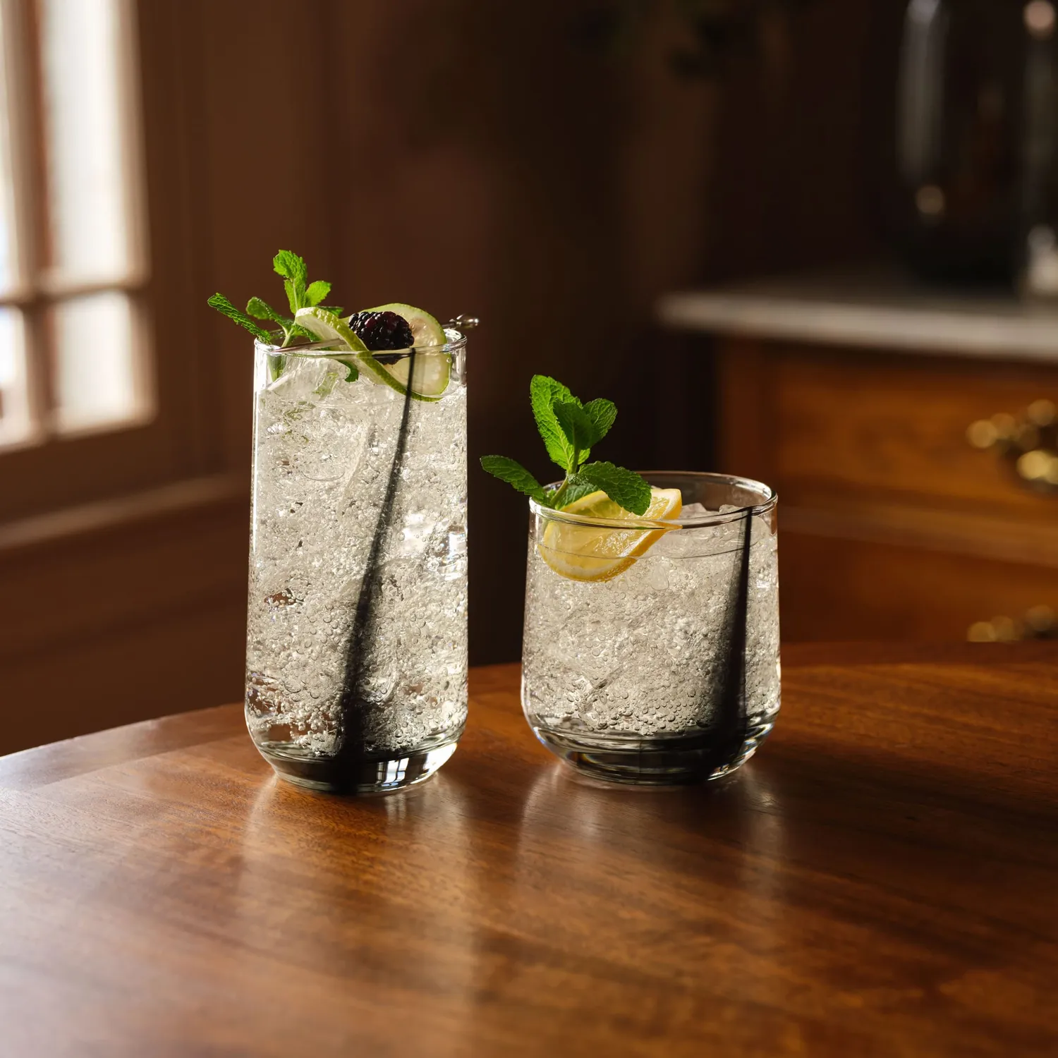Libbey Ascent Black Ribbon drikkeglas sæt 16
