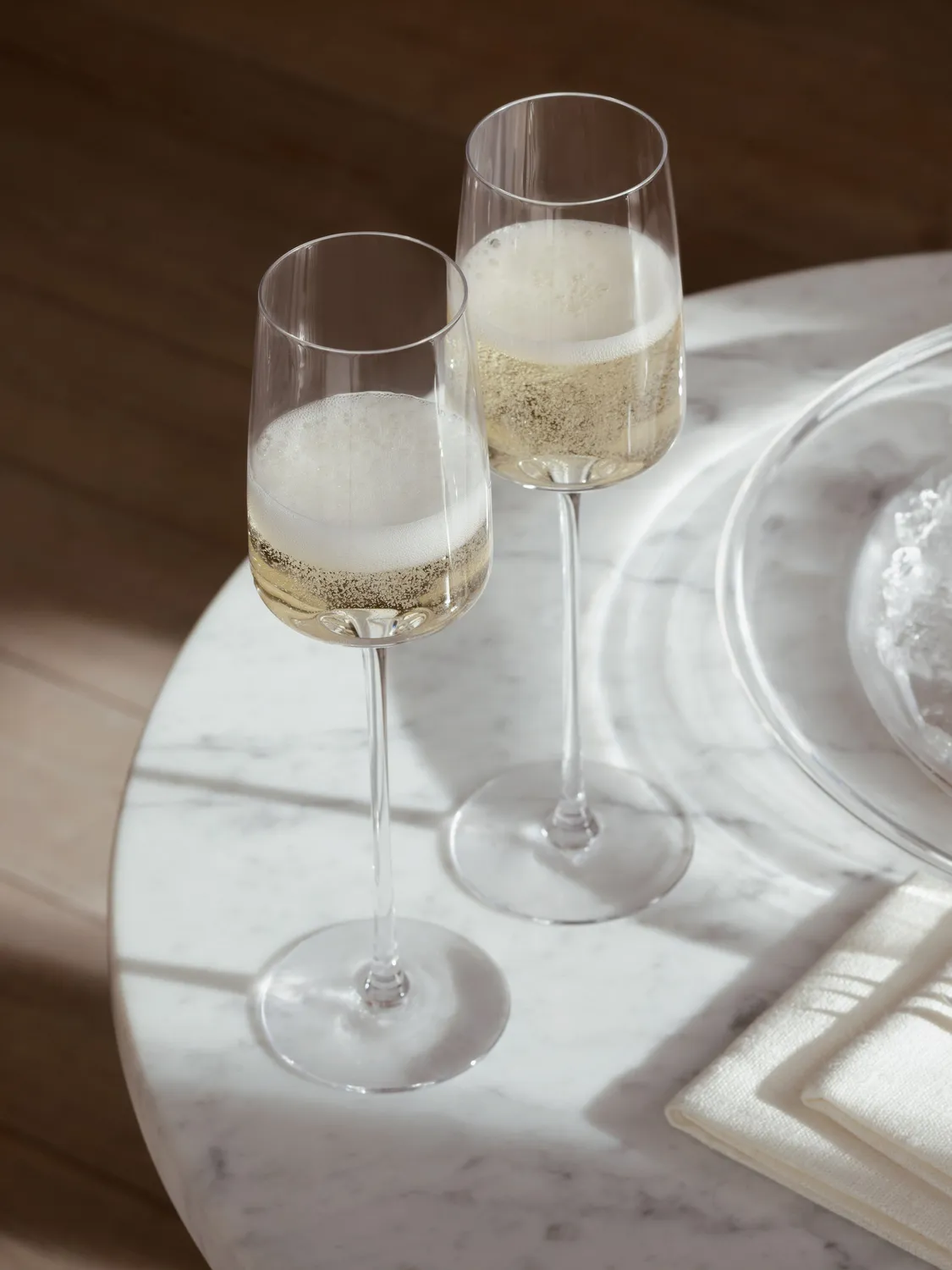 LSA Metropolitan champagneglas 4 stk krystal