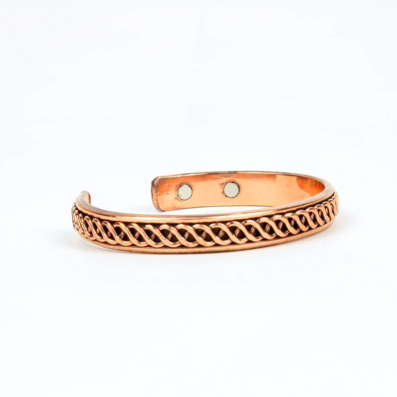 El'Cobre Design 32 kobberarmbånd magnet gaveæske
