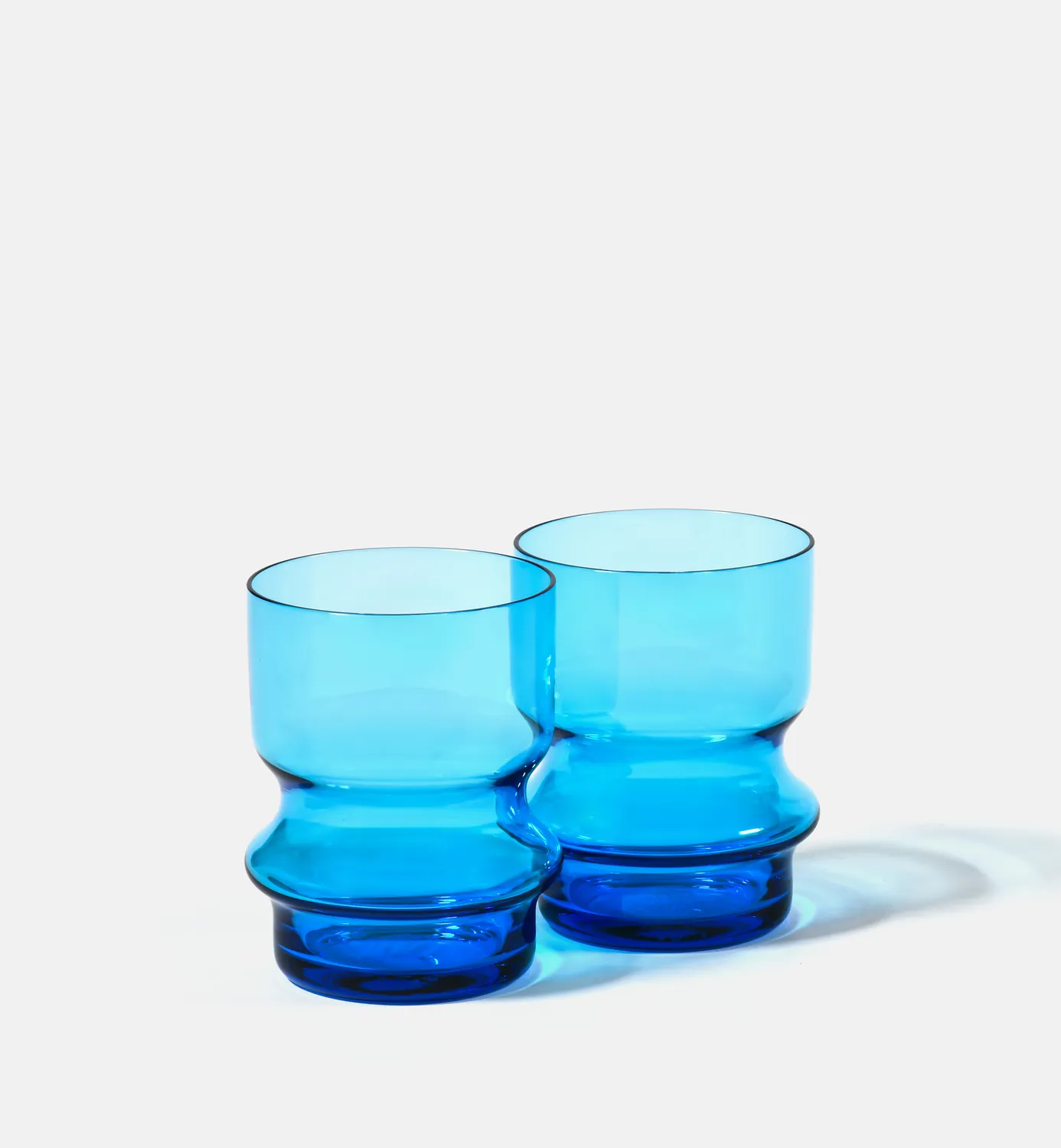 Krosno Double Bubble 1969 tumbler 230 ml lapis