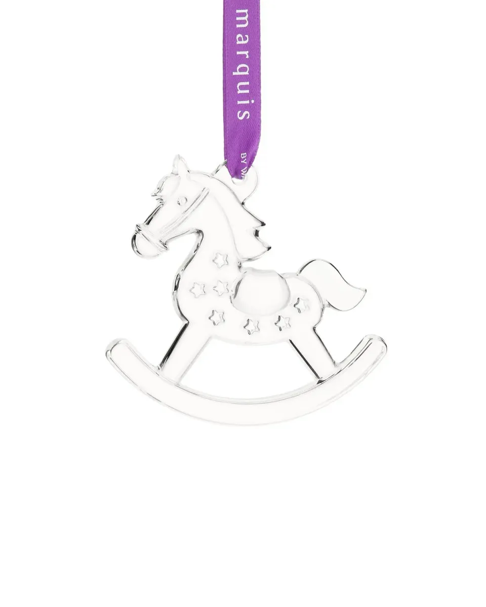 Waterford Marquis Gyngehest ornament krystal