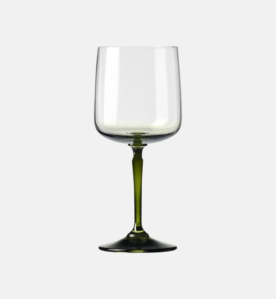 Krosno Celebration Moments vinglas 360 ml grøn