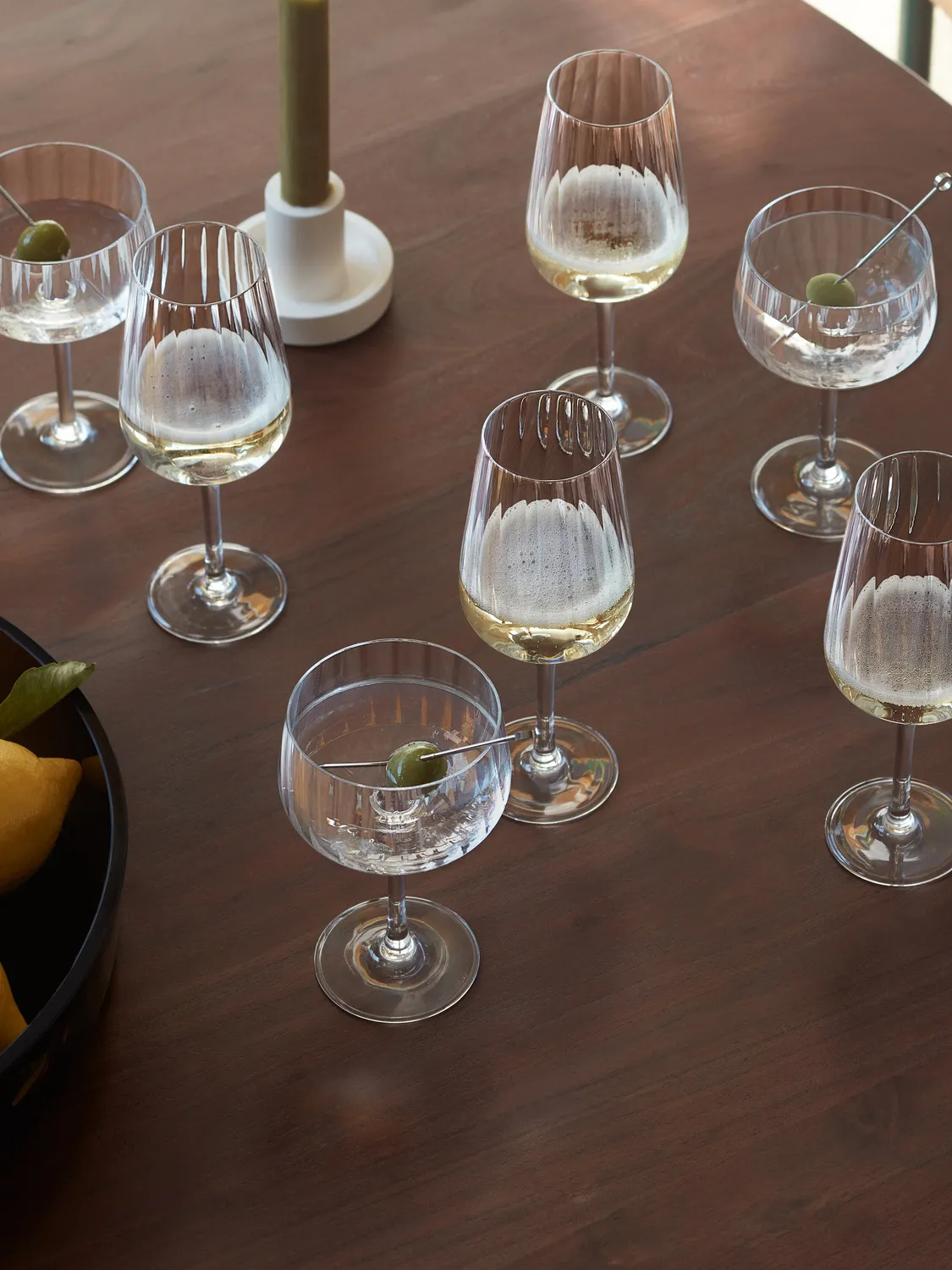 LSA Arc Flow cocktailglas 2 stk saucer