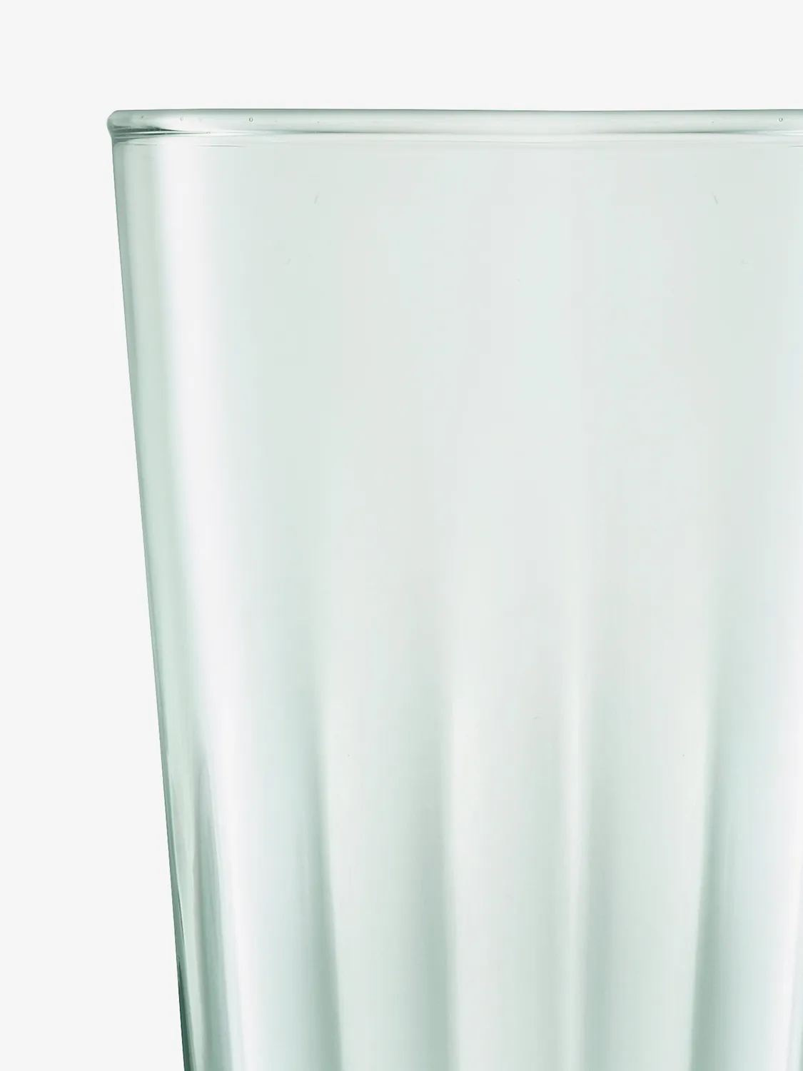 LSA Mia highball glas 4 stk genbrugsglas riflet