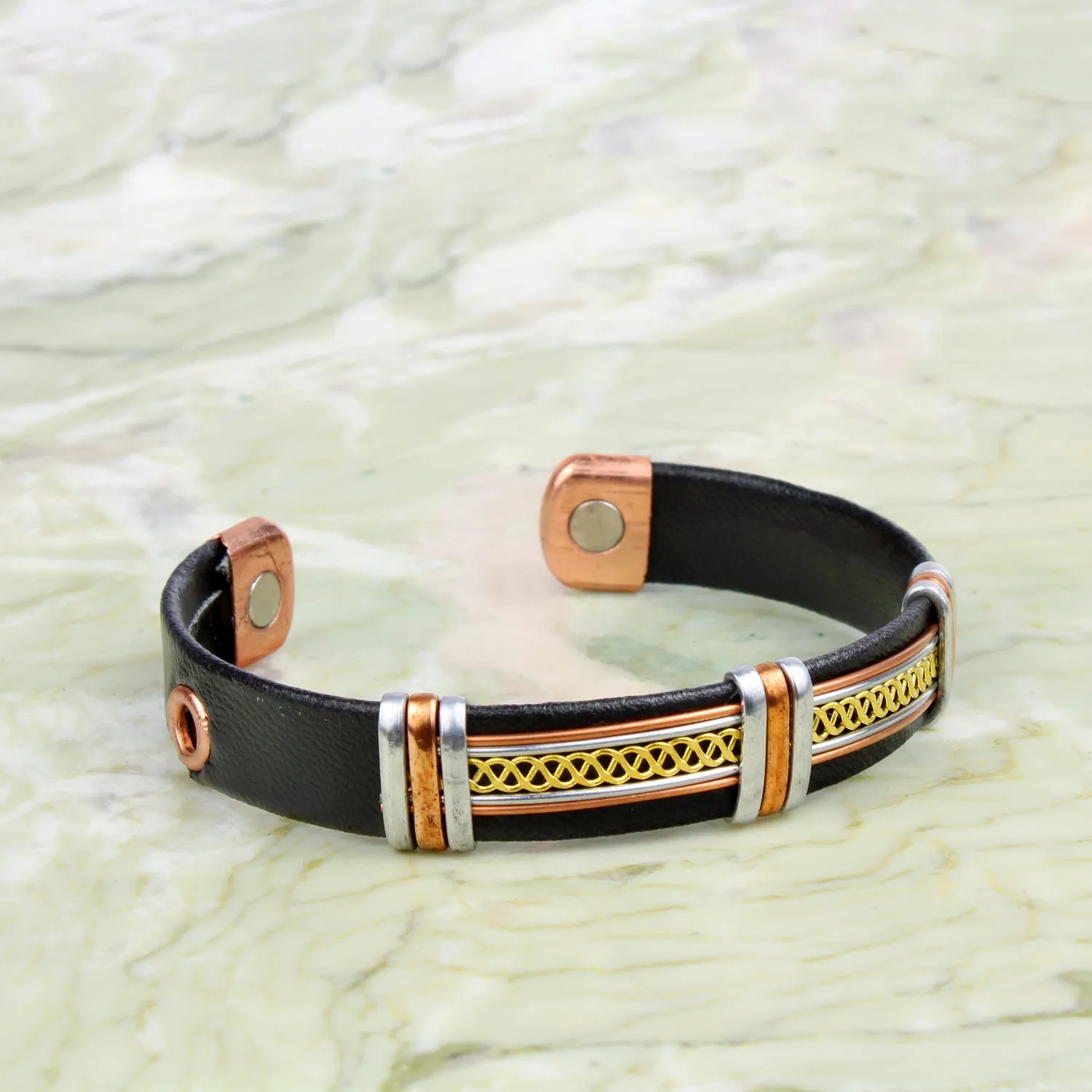 El'Cobre Design 54 kobberarmbånd let med magnet