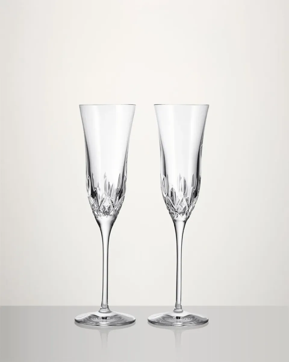Waterford Lismore Essence champagneglas 2 stk krystal