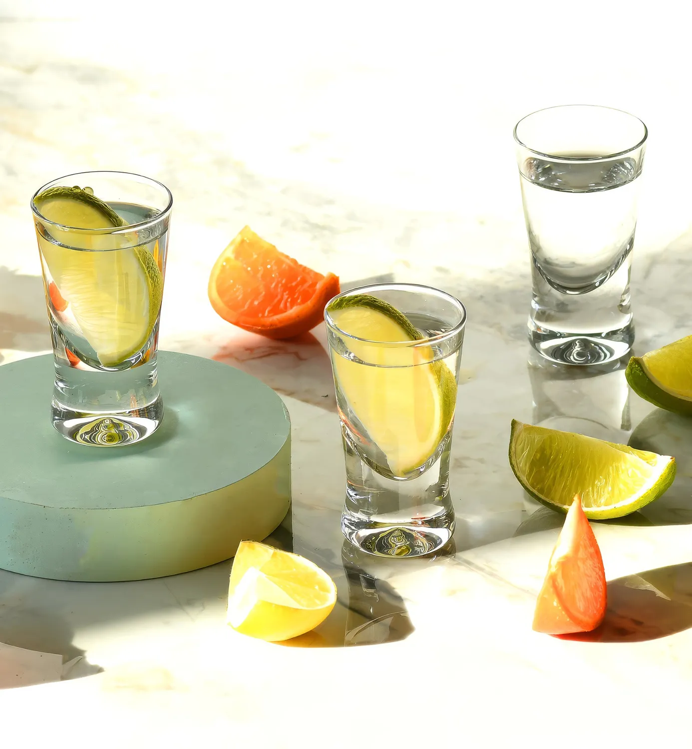 Krosno vodkaglas 25 ml klart glas klassisk