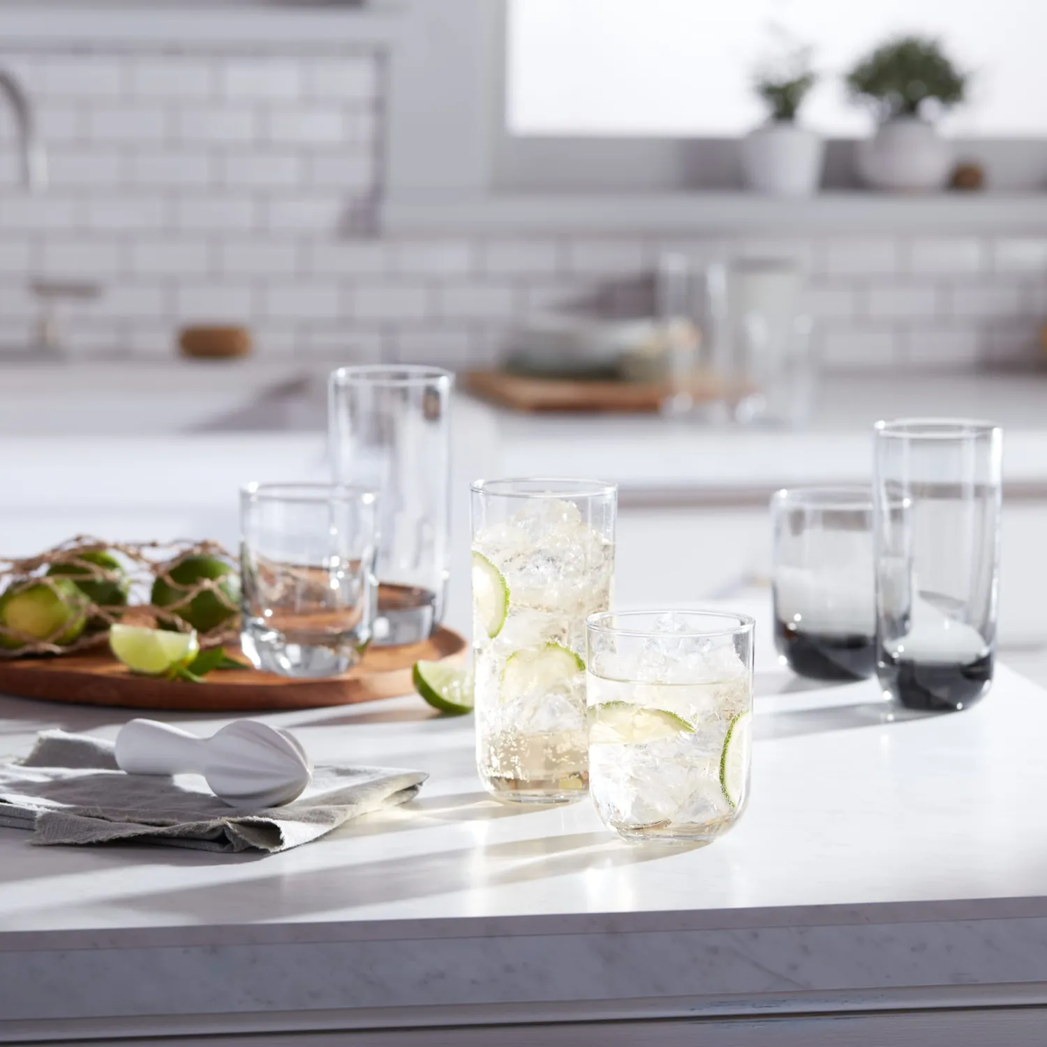 Libbey Polaris Axis tumblerglas 525 ml sæt 8 klar