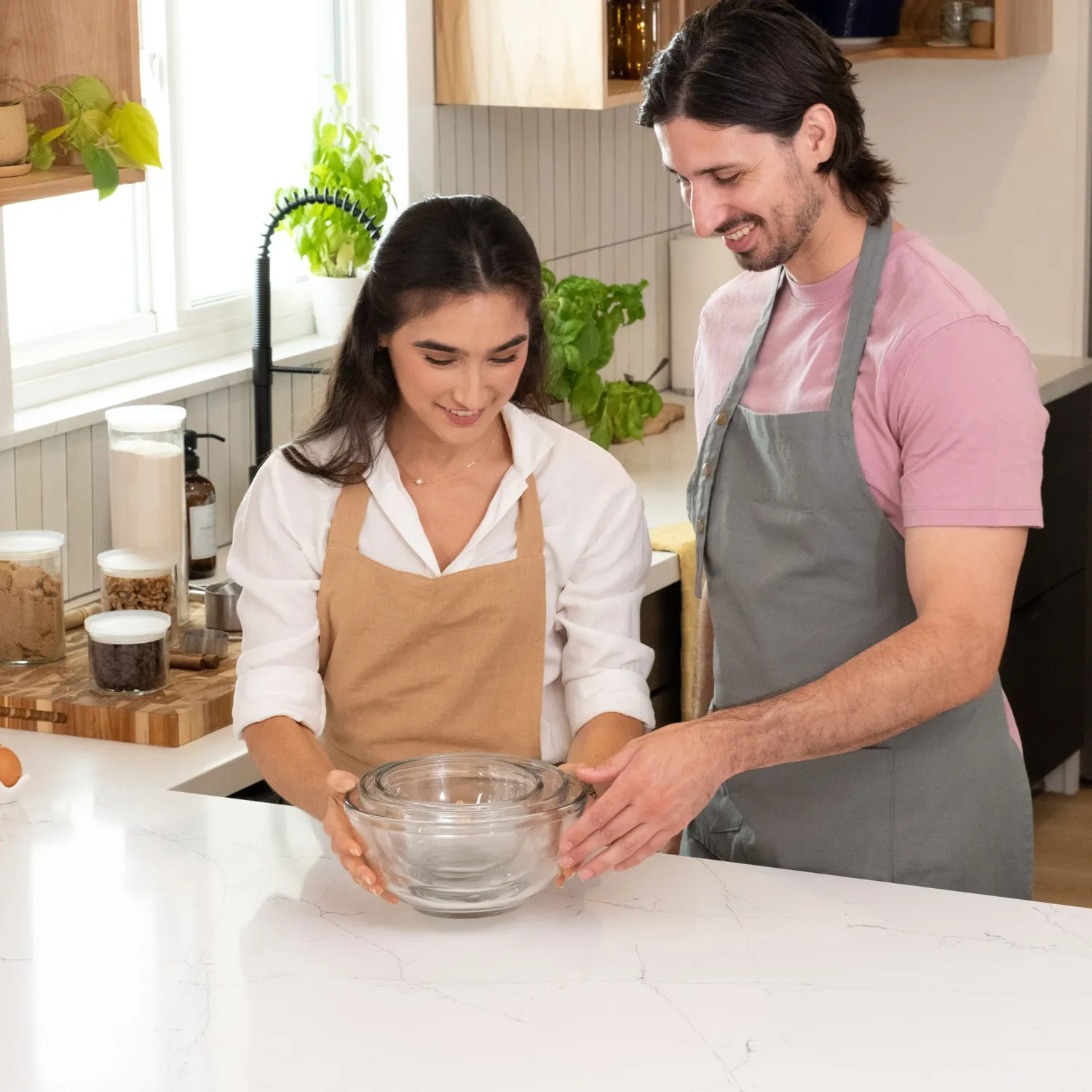 Libbey Baker's Basics glasskåle sæt 3 stk klar