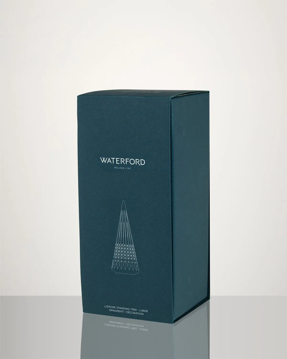 Waterford Lismore Diamond juletræ stort krystal