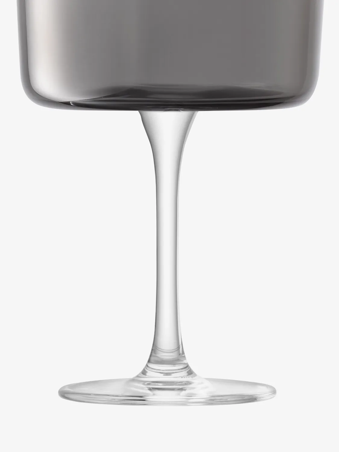 LSA Lunar champagneglas 2 stk grå cocktailglas