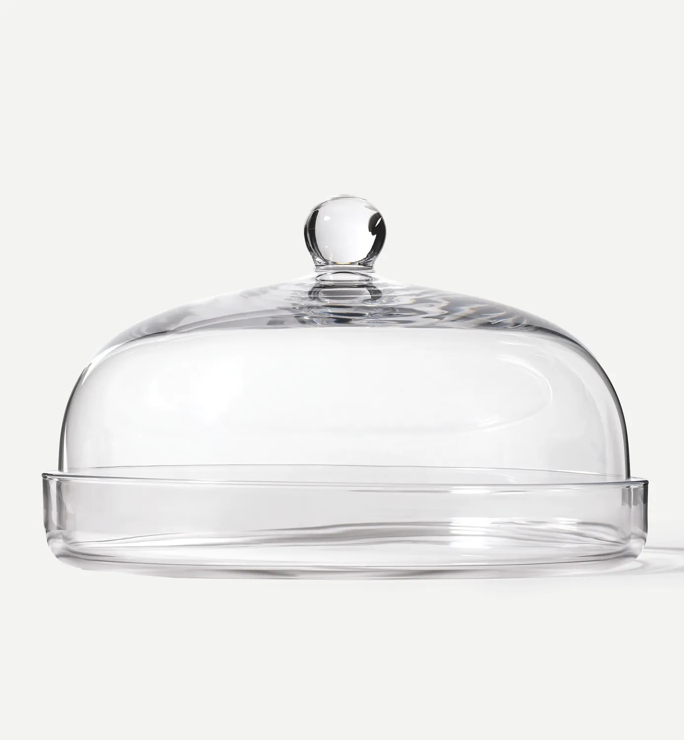 Krosno Elite kagefad med kuppel 28 cm glas