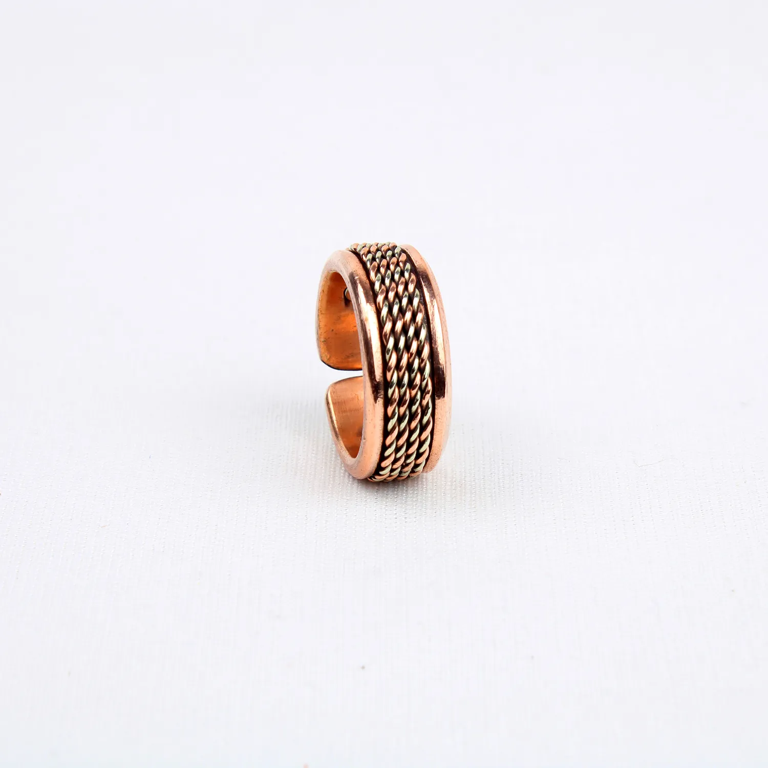El'Cobre Design 12 kobberring med magnet justerbar