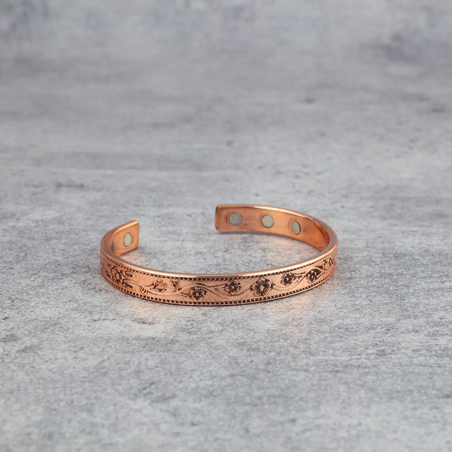 El'Cobre Design 69 kobberarmbånd med magnet gaveæske