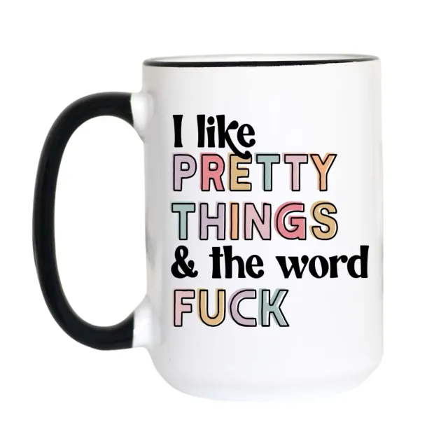 Mugsby I Like Pretty Things kop 325 ml pastel