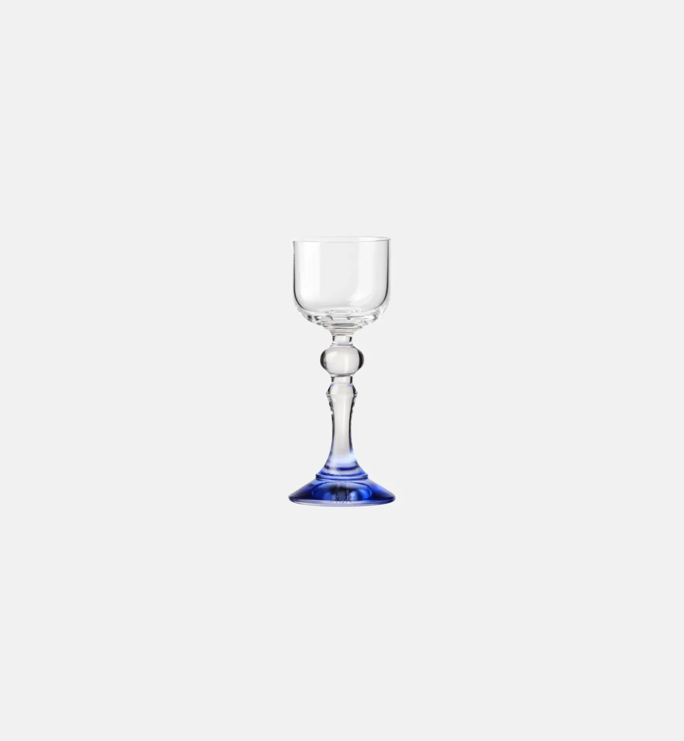 Krosno Ombré vodkaglas 50 ml 4 stk farvet krystal