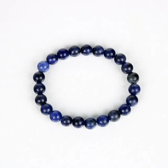 El'Cobre Lapis Lazuli krystalarmbånd 8 mm
