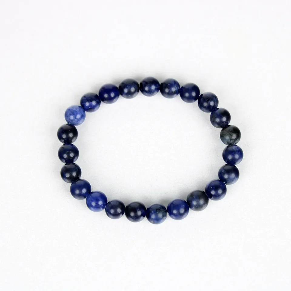 El'Cobre Lapis Lazuli krystalarmbånd 8 mm