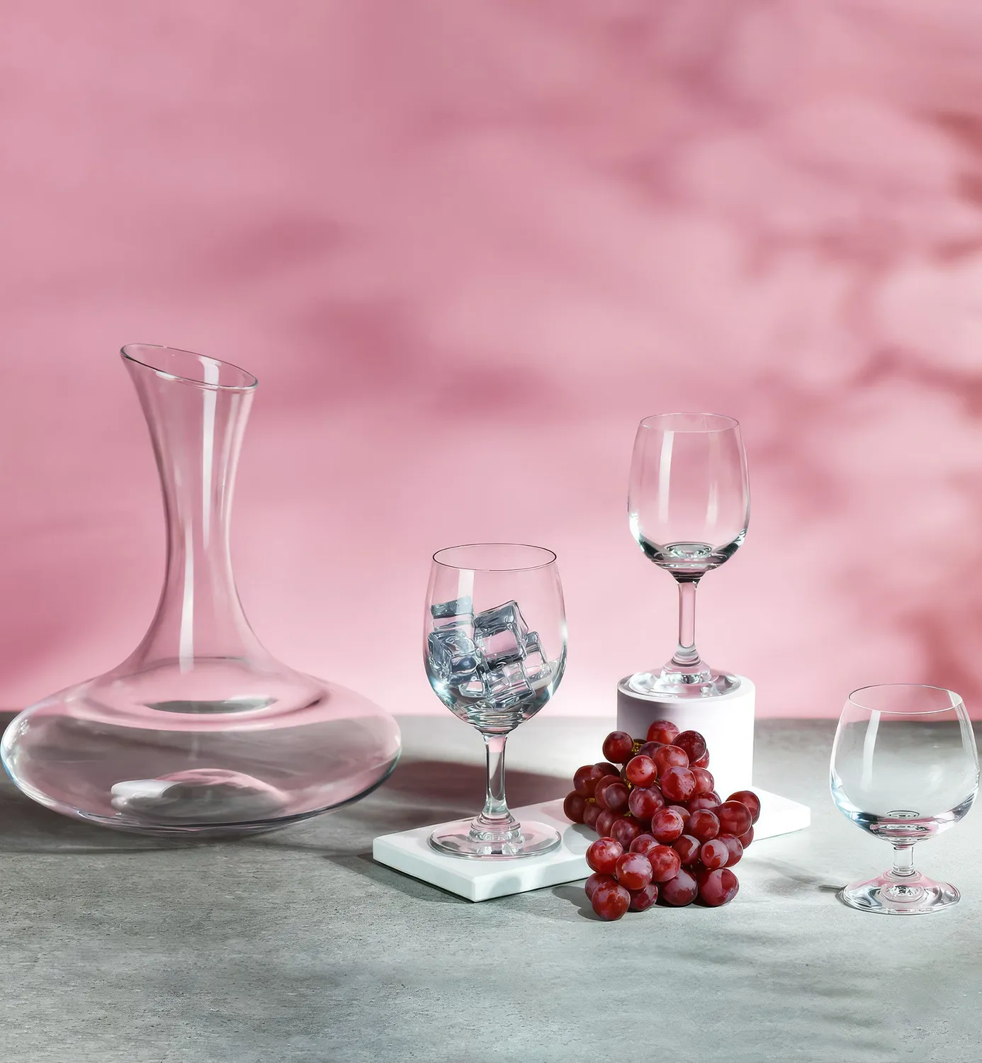 Krosno karaffel til vin 1500 ml krystal håndlavet
