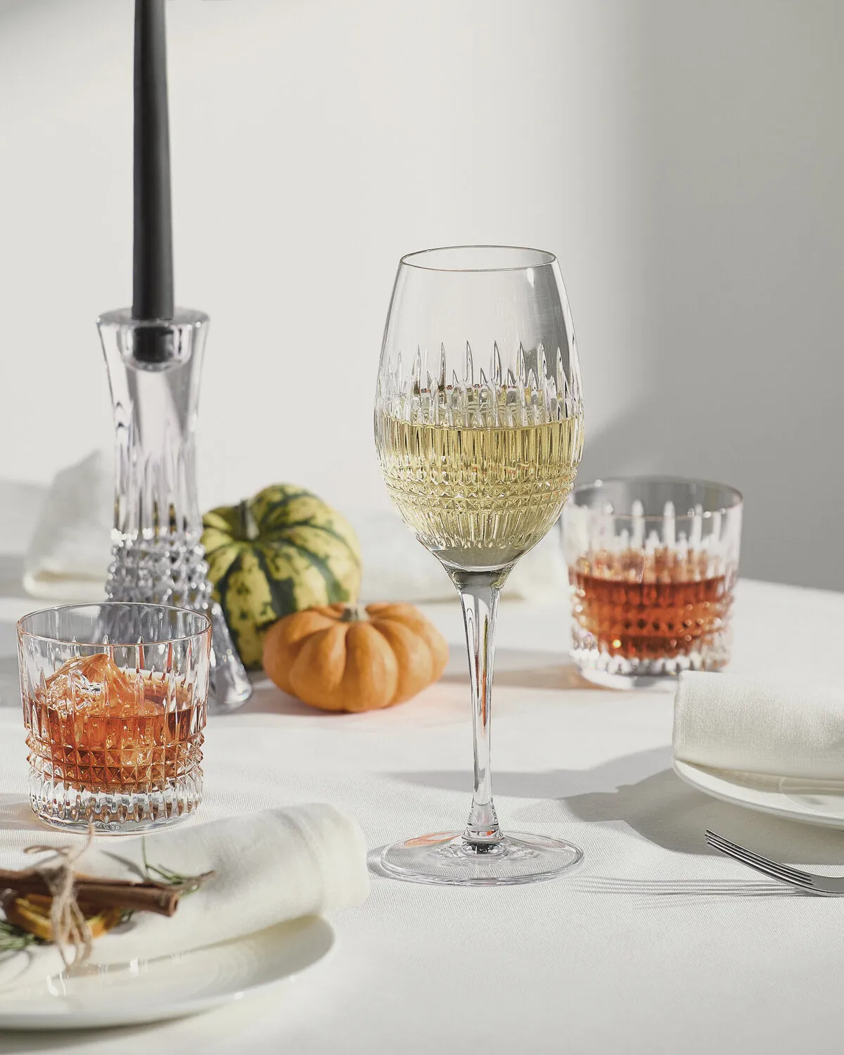 Waterford Lismore Diamond Essence White Wine glas 2 stk