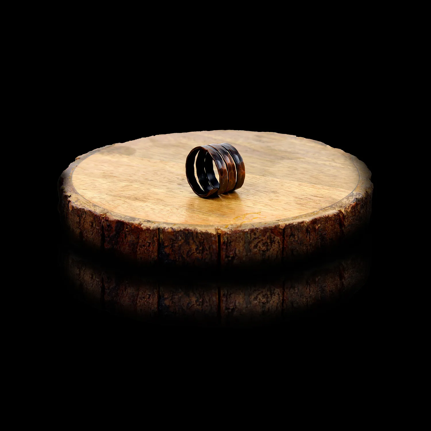 El'Cobre Design 11 kobberring justerbar kobber