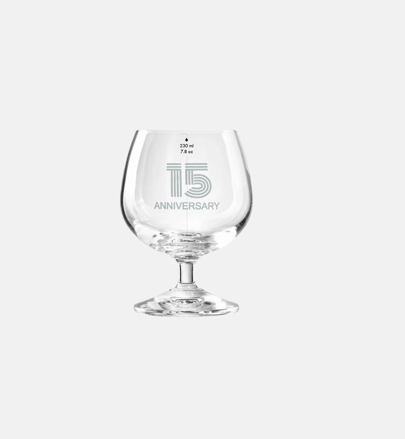 Krosno 15 Anniversary cognacglas 230 ml med tryk