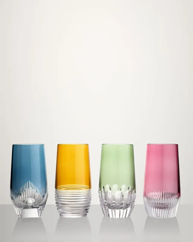 Waterford Mixology Highball drinkglas 4 stk farvet