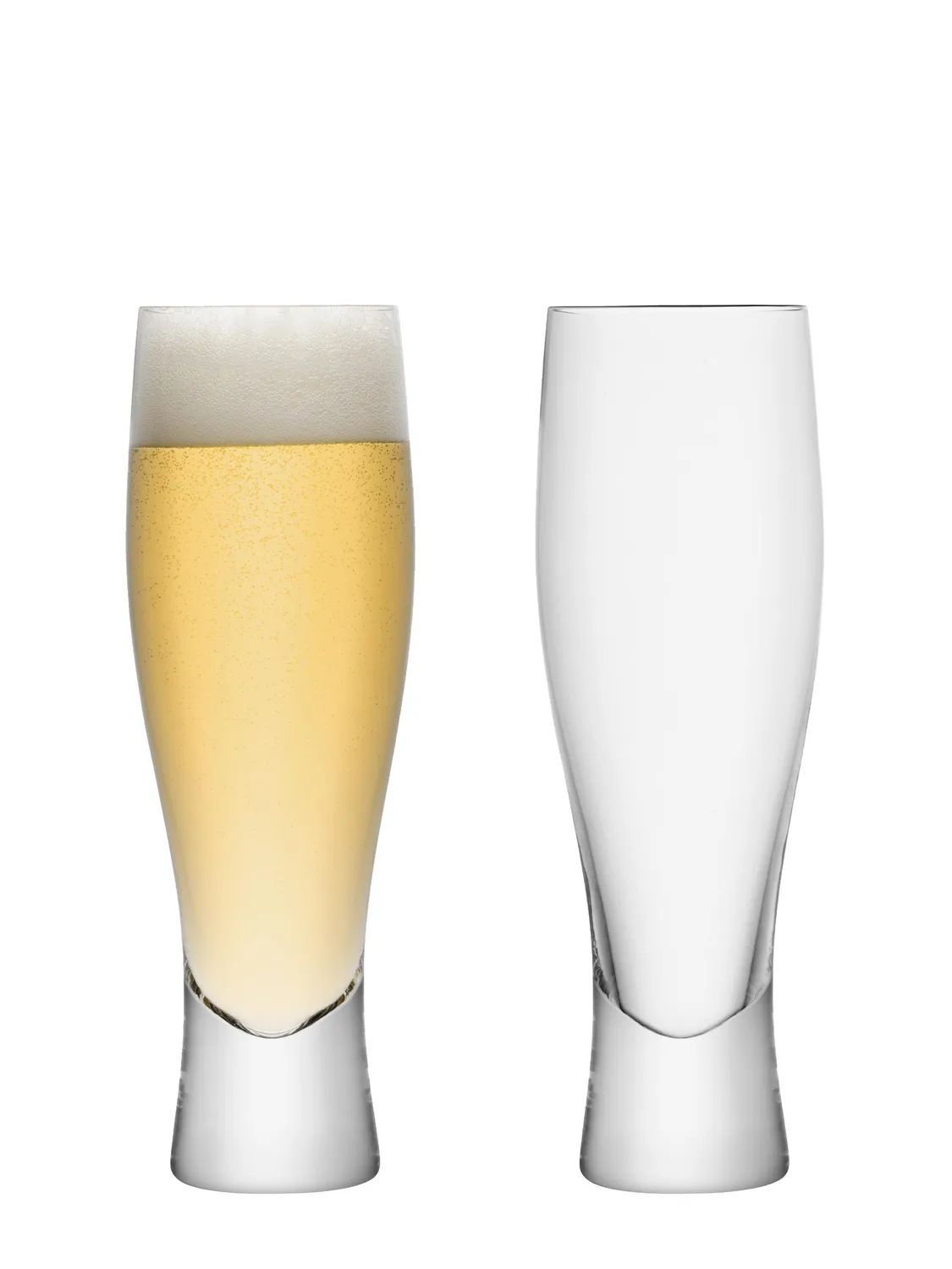 LSA Bar ølglas 2 stk mundblæst lager
