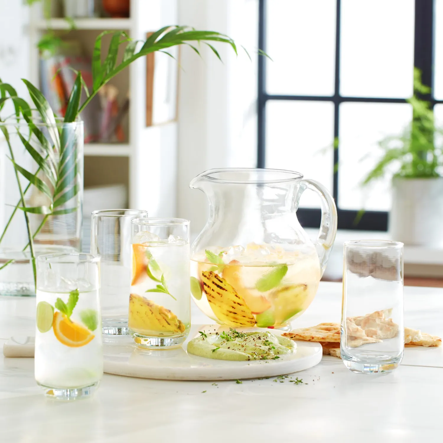 Libbey Ascent glassæt 16 stk 473 ml + 393 ml klart glas