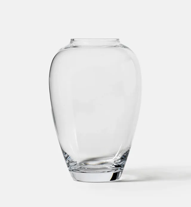 Krosno Gemstone vase 25 cm klart glas