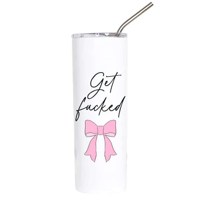 Mugsby Get Fucked termo tumbler 591 ml rosa