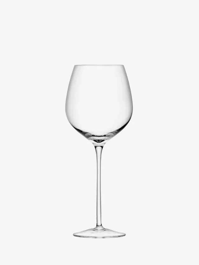 LSA Wine rødvinsglas mundblæst 2 stk stor skål