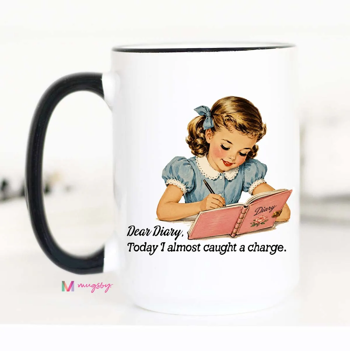 Mugsby Dear Diary krus 325 ml keramik