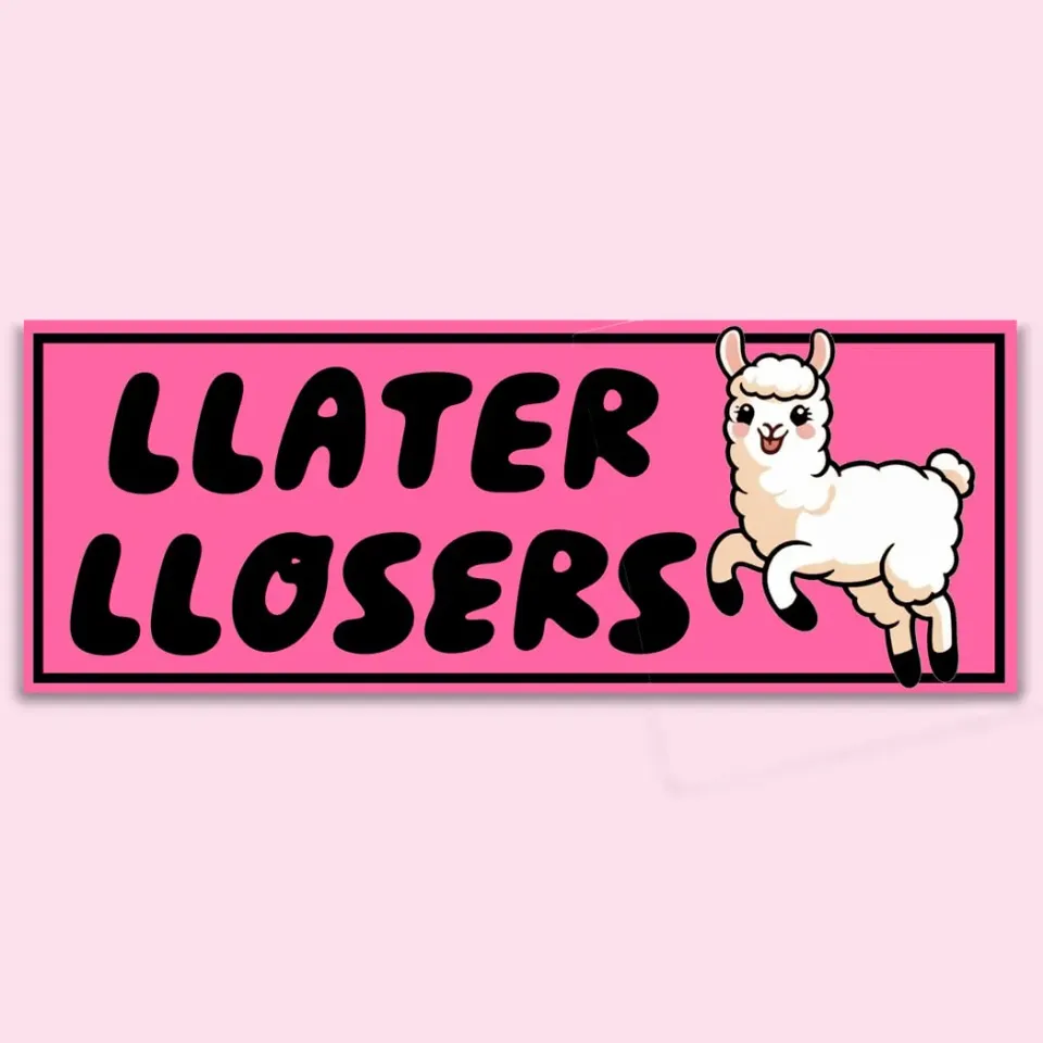 Mugsby Later Losers kaffekrus 325 ml sjov
