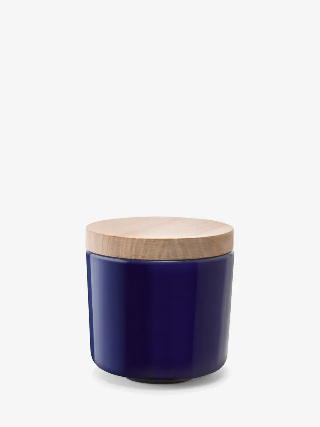 LSA Collective krukke med askelåg cobalt