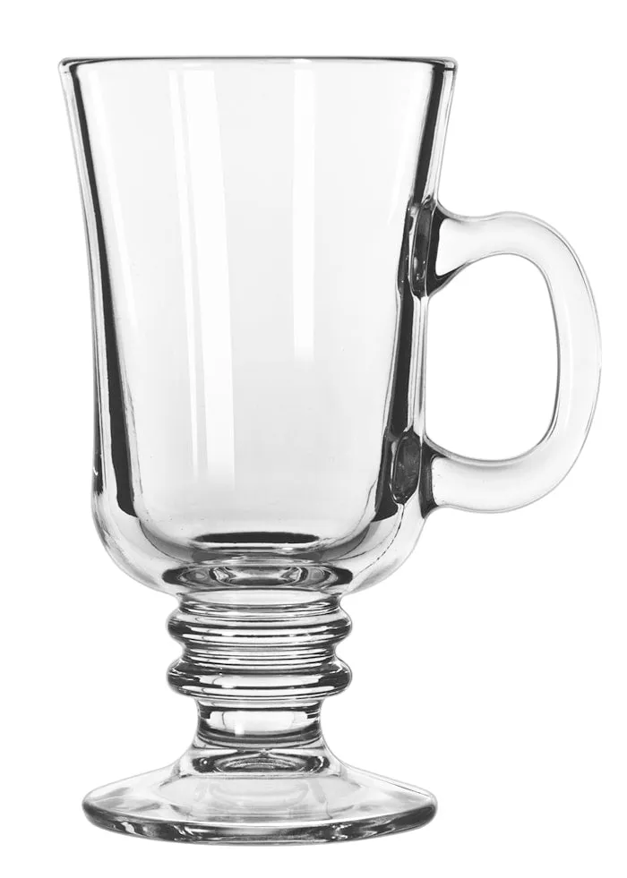 Libbey Irish Coffee krus glas 4 stk 251 ml klart med hank