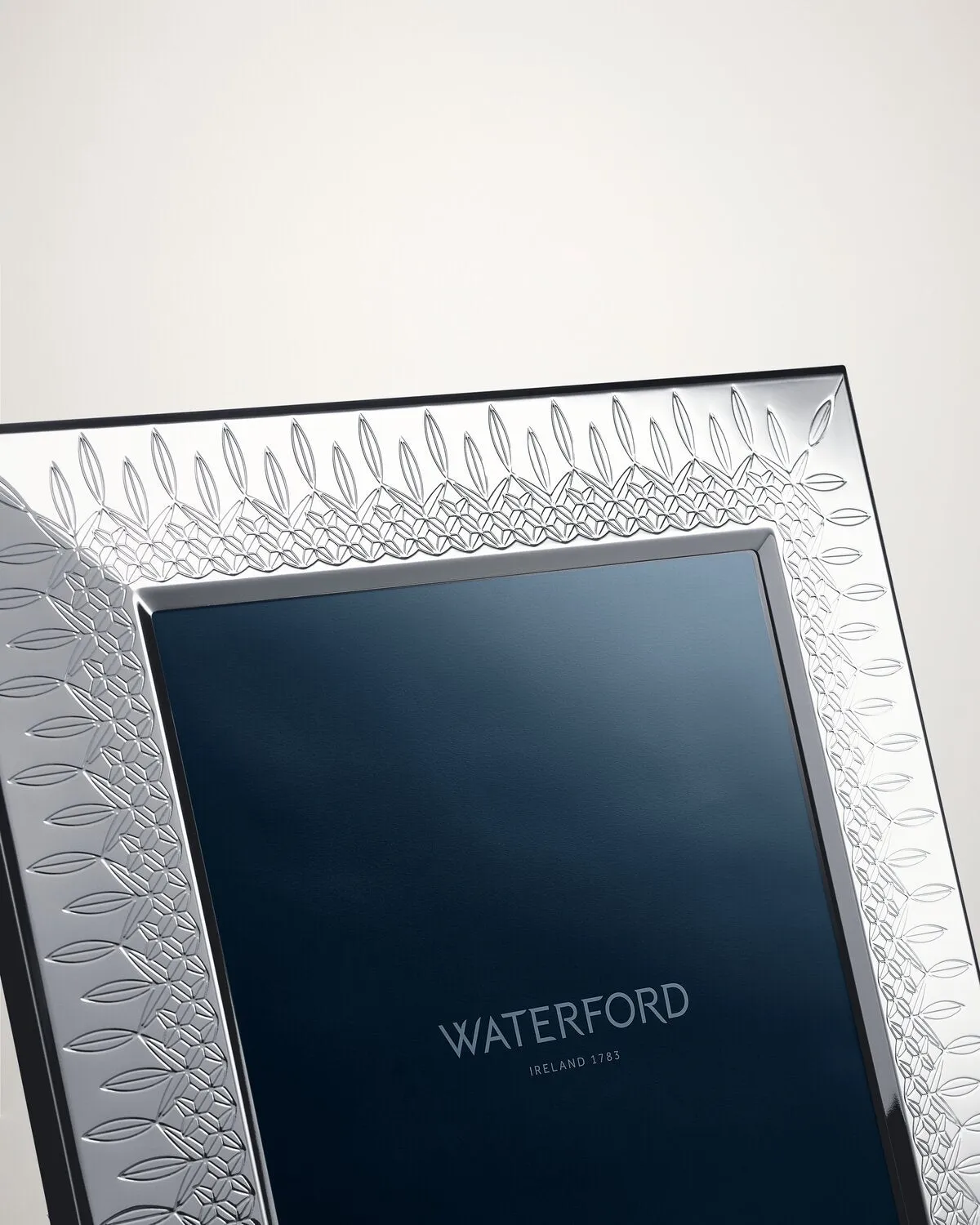 Waterford Lismore fotoramme 20x25 sølv metal