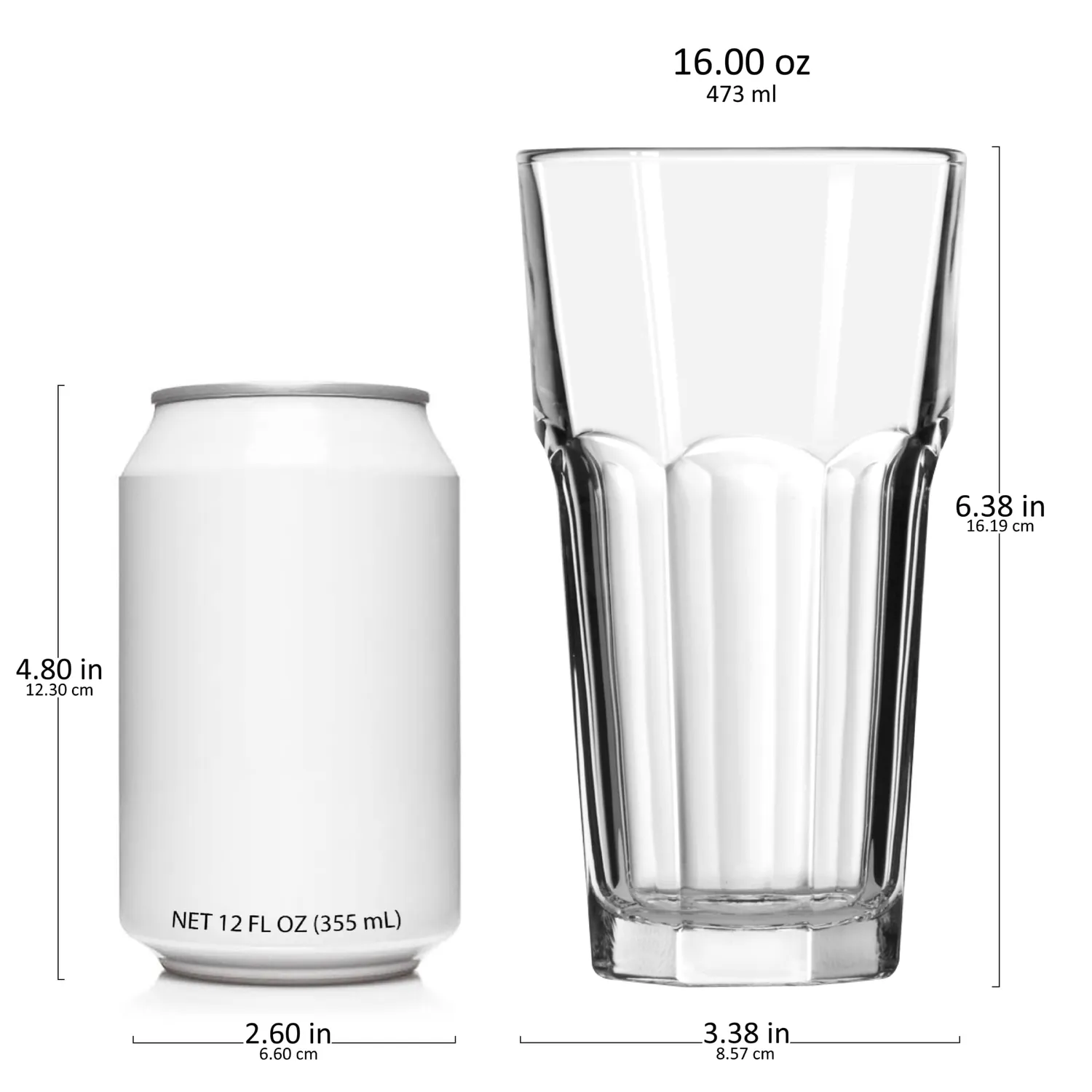 Libbey Gibraltar DuraTuff cooler glas 475 ml 12 stk