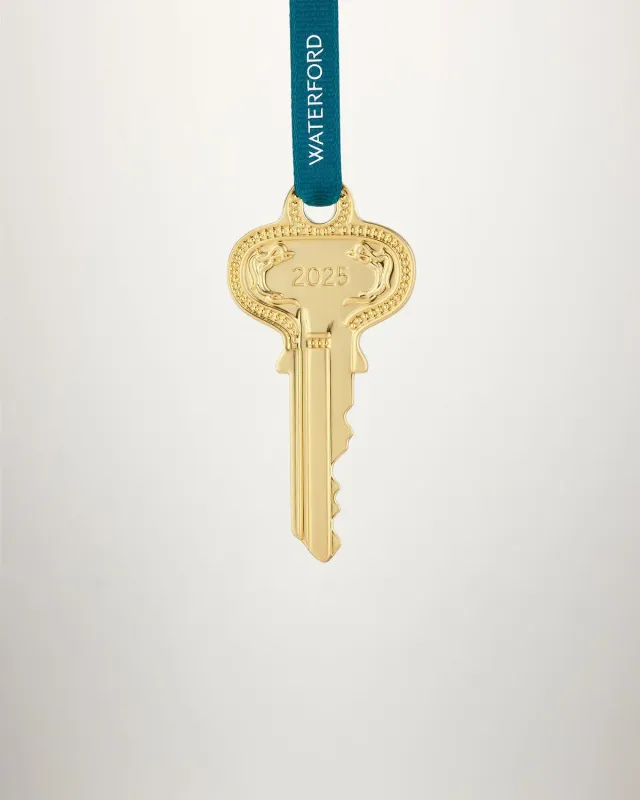 Waterford Key Golden Ornament julepynt nøgle guld