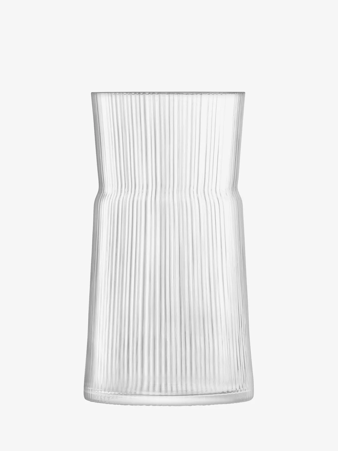 LSA Gio Line lanterne vase glas inkl. lys