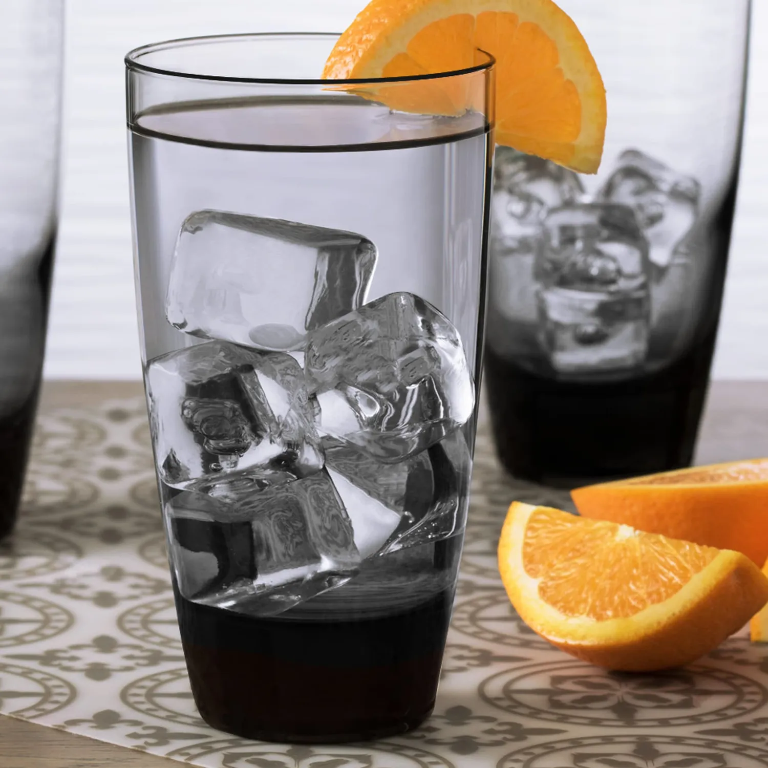 Libbey Classic tumbler røgfarvet glas 530 ml 12 stk