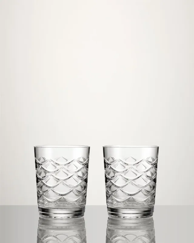 Waterford Winter Wonders Pinecone whiskyglas 2 stk