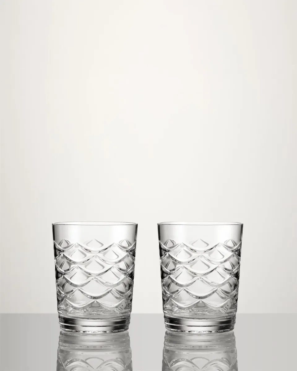 Waterford Winter Wonders Pinecone whiskyglas 2 stk