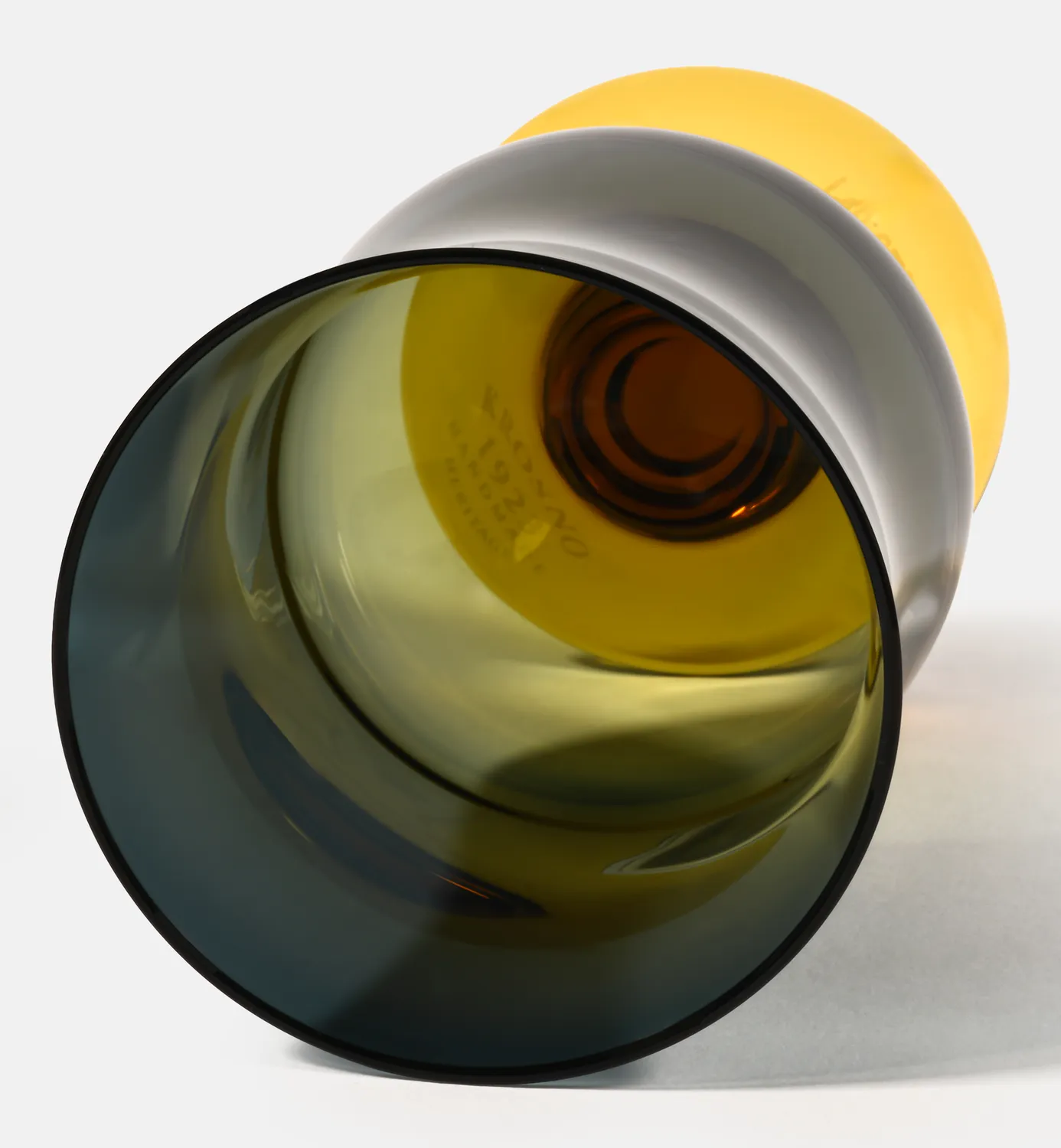 Krosno Aurora 01 glas 350 ml sort grøn rav