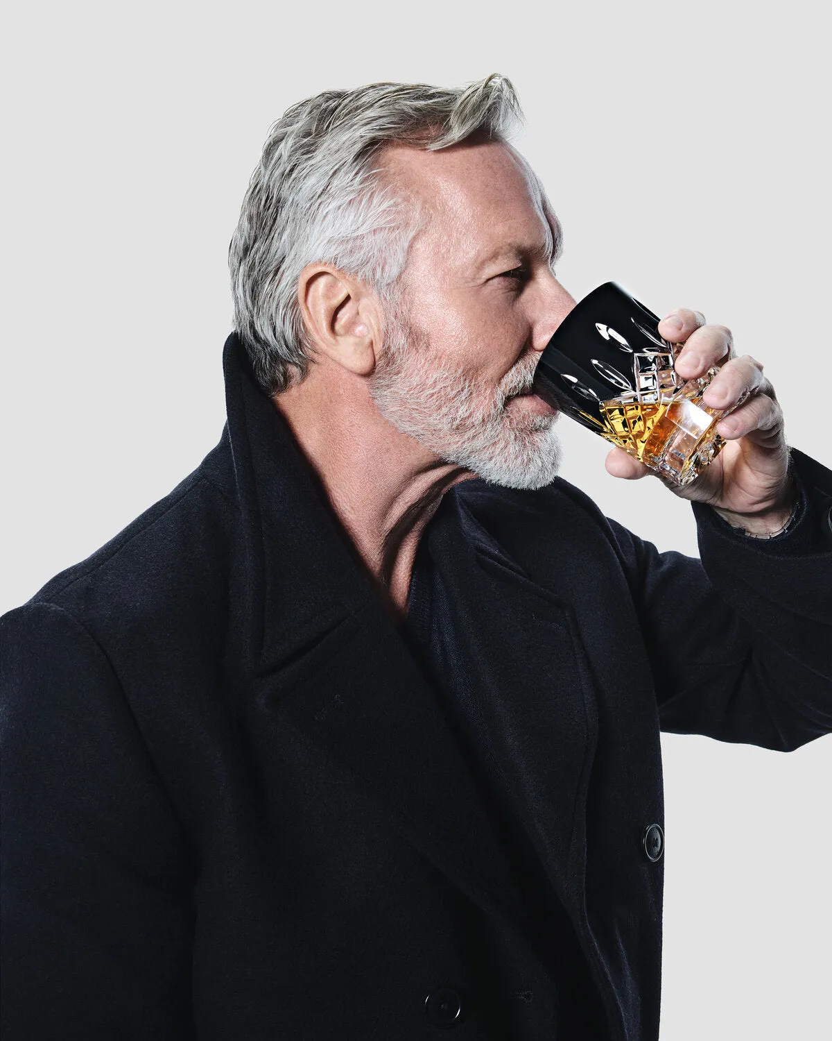 Waterford Lismore Black tumbler 2 stk sort krystal