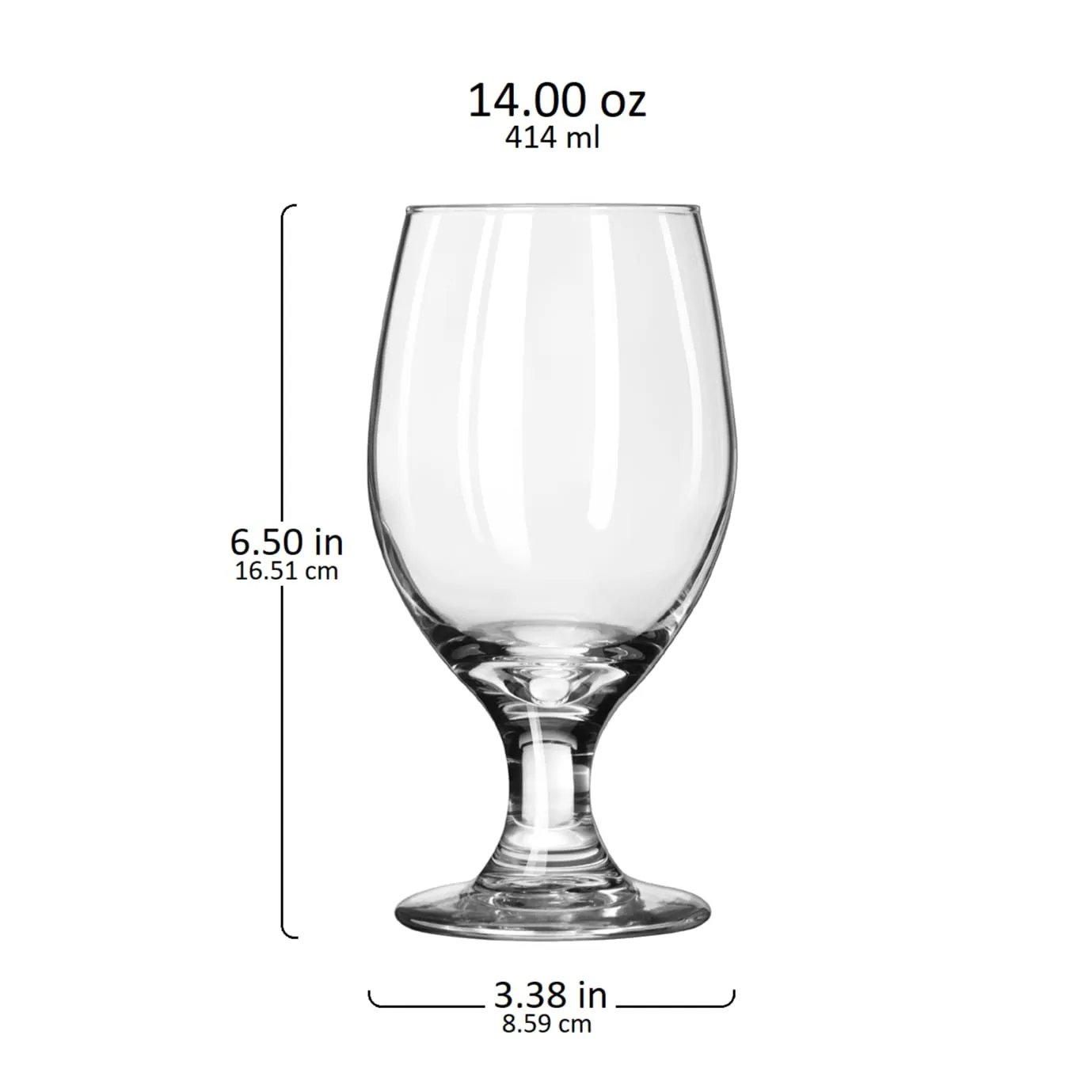 Libbey Perception vinglas pokal 414 ml sæt 12