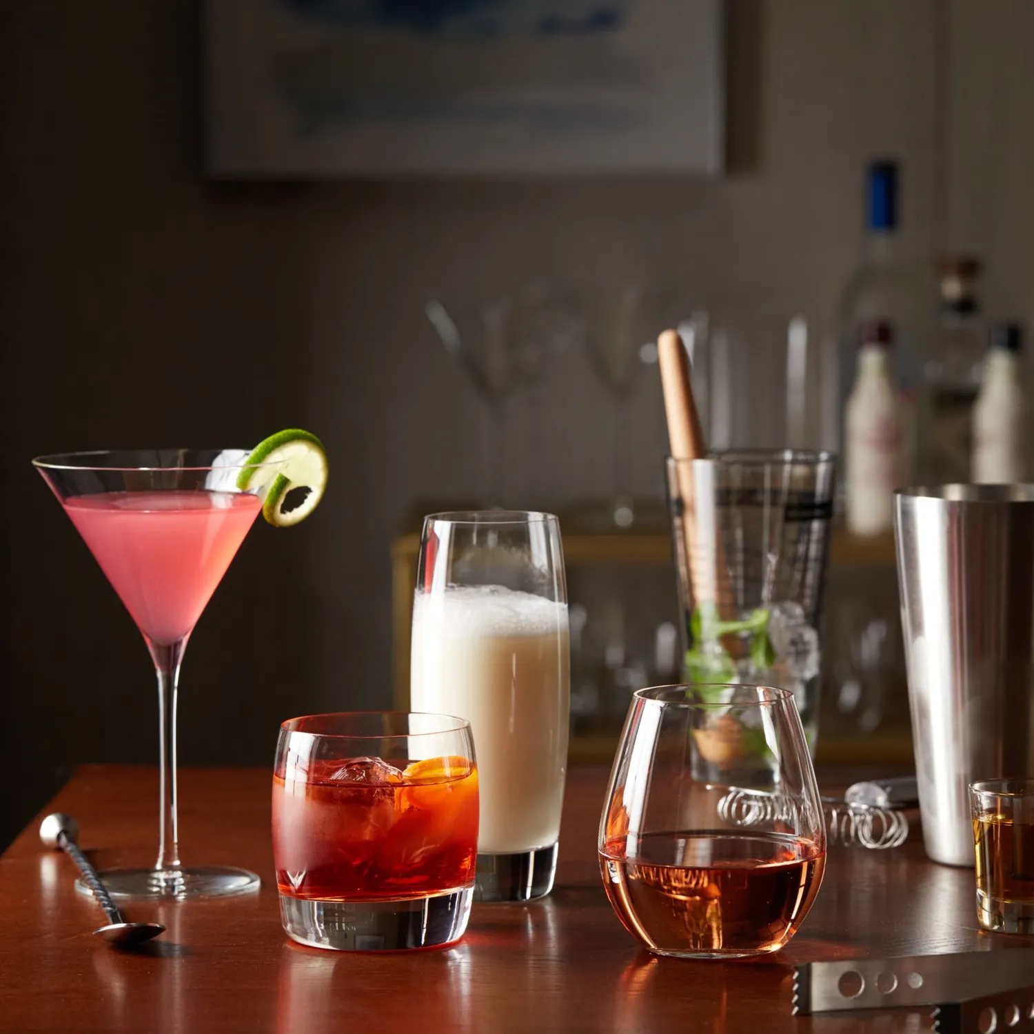 Libbey Signature Kentfield vinglas uden stilk 12 stk rød hvid