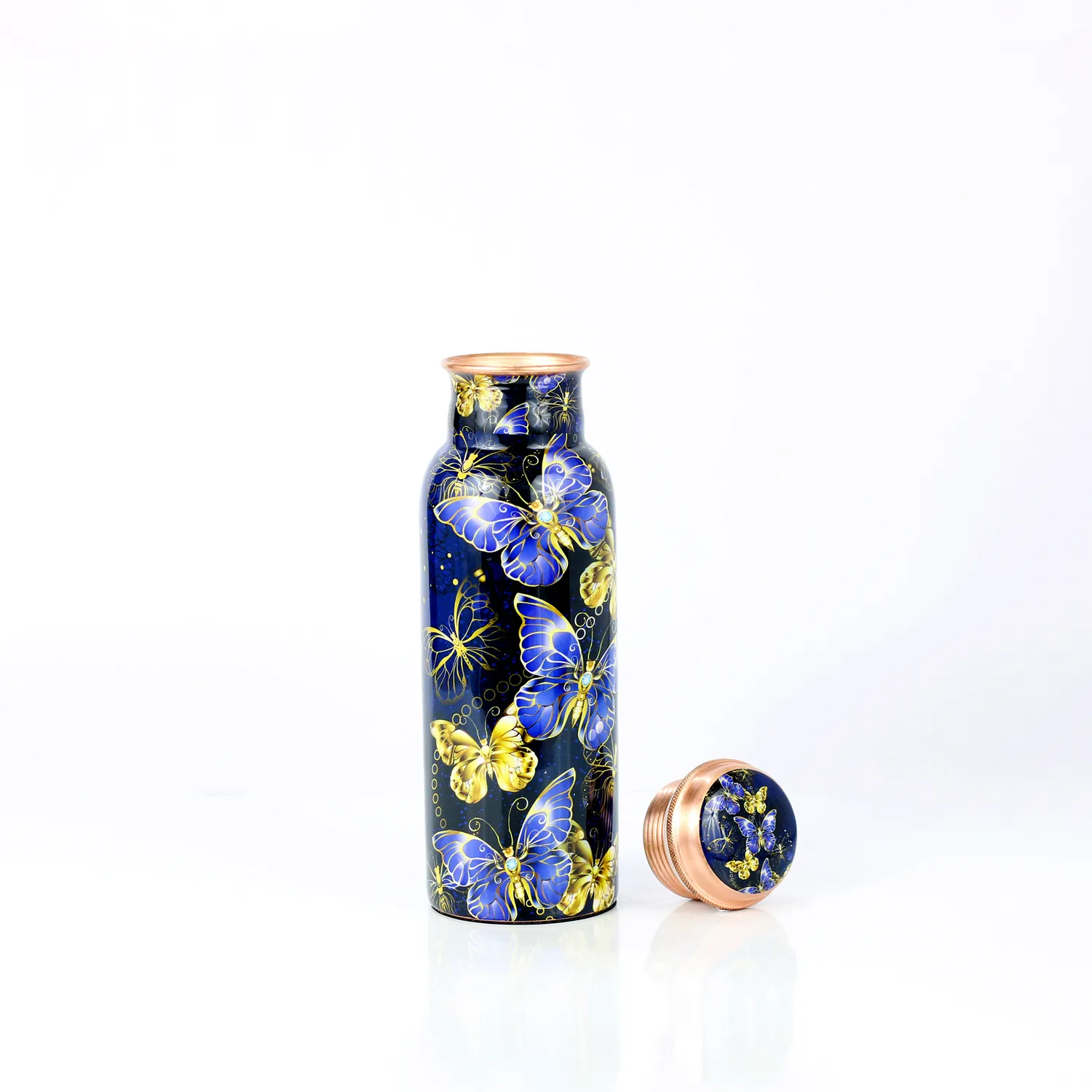 El'Cobre Limited Butterflies Kobberflaske 700 ml Trykt