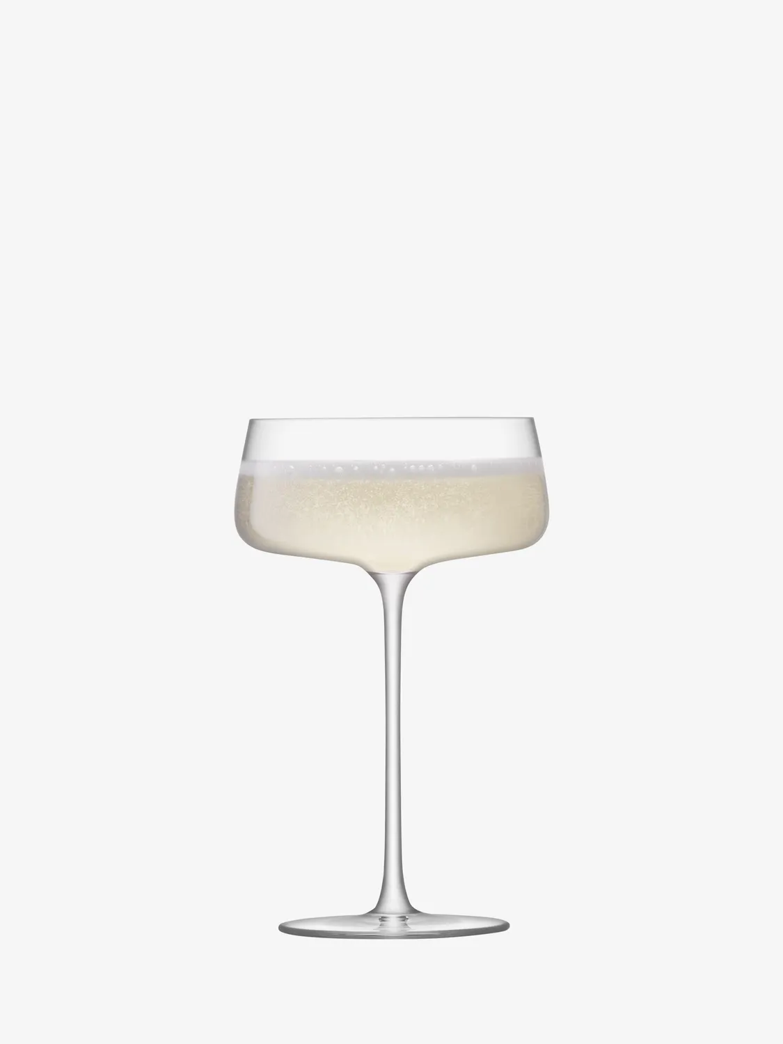 LSA Metropolitan champagne coupe glas 4 stk klar